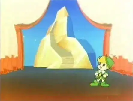 Ribbon no Kishi Pilot poster