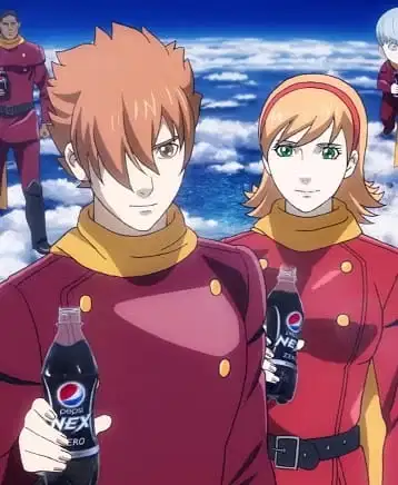 Pepsi Nex x 009 Re:Cyborg poster