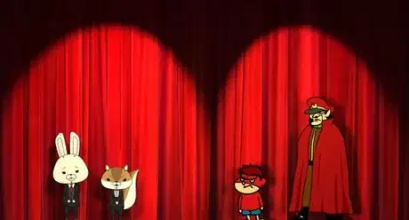 Kamiusagi Rope & Taka no Tsume Collab Eizou-hen poster