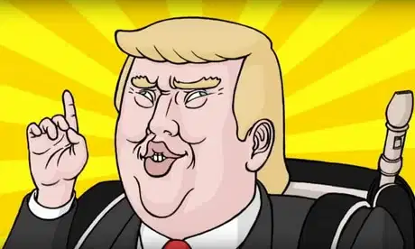 Hey, President Trap-kun! poster