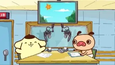 Panpaka Pants Matsuri Movie: Purin Ara, Domo poster