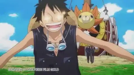 Scratch x One Piece Film: Gold poster