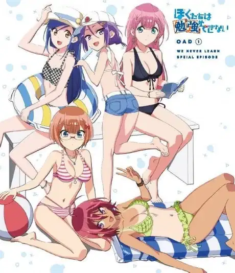 We Never Learn: BOKUBEN - The Predecessor [X] with Elegance with the Missing Item on the Beach poster