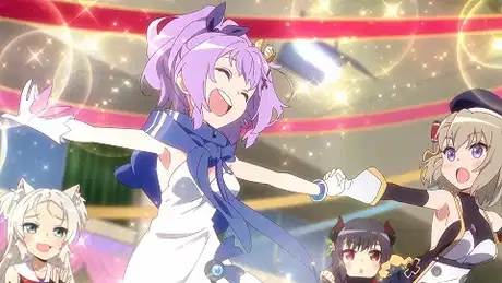 Azur Lane: Bisoku Zenshin! Hokorashiki Bokou ni Shukusai wo poster