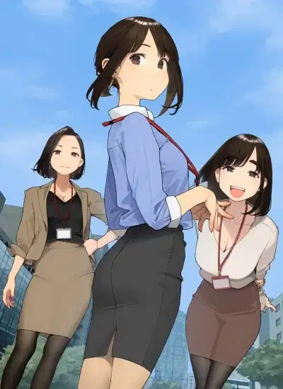 Ganbare Douki-chan: The Coworker is Suffering from Social Inequality poster