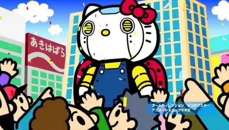 Chogokin Hello Kitty poster