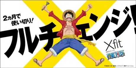 Xfit x One Piece poster
