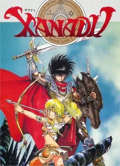 Xanadu Dragonslayer Densetsu poster