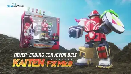 Blue Archive April Fools' CMs poster