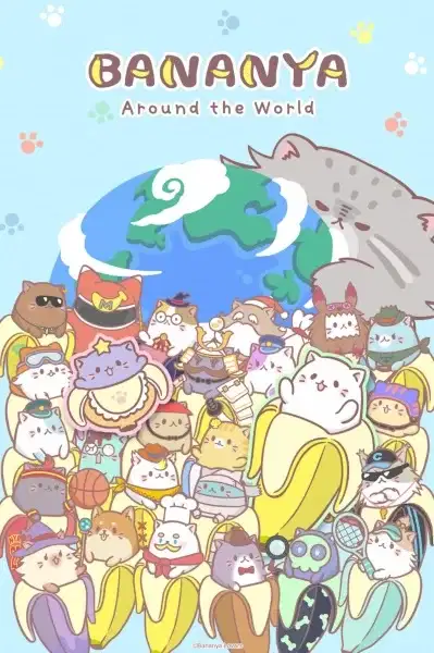 Bananya Around the World poster
