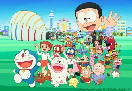 Doraemon & F-Chara All Stars: Yume no Machi, F Land poster