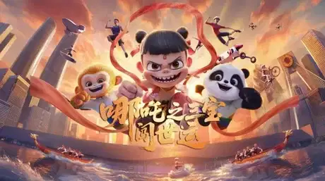 Nezha Zhi Sanbao Chuang Shi Yun poster