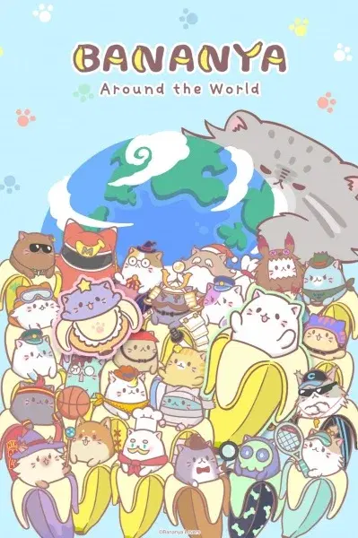 Bananya Around the World