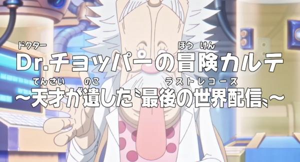 One Piece: Dr. Chopper's Adventure Checkup - The Last Records That a Genius Left Behind