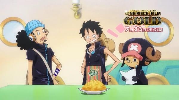 One Piece Film: Gold - Cine Mike Popcorn Advertisement